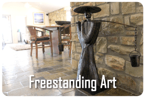 Freestanding art